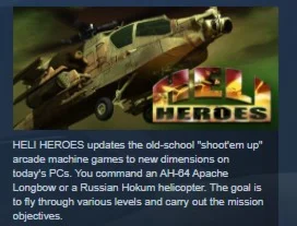 Heli Heroes Полет Валькирий STEAM KEY REGION FREE