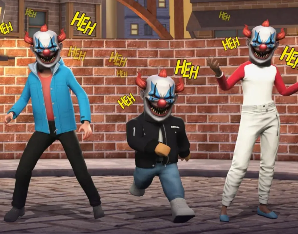 Roblox КЛЮЧEvil Clown Mask