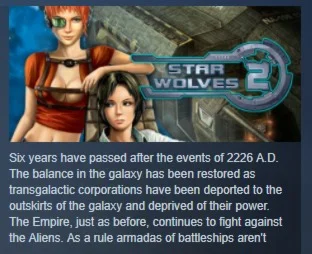Star Wolves 2 STEAM KEY REGION FREE GLOBAL+РОССИЯ