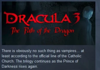 Dracula 3: The Path of the Dragon STEAM KEY РФ+СНГ