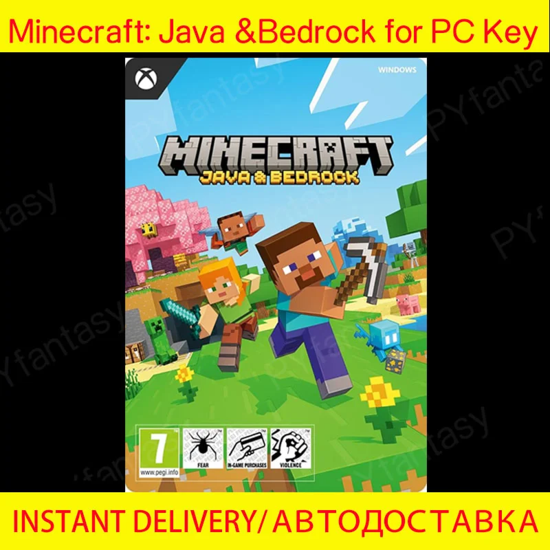 Minecraft: Java &ampBedrock for PC Key GLOBAL