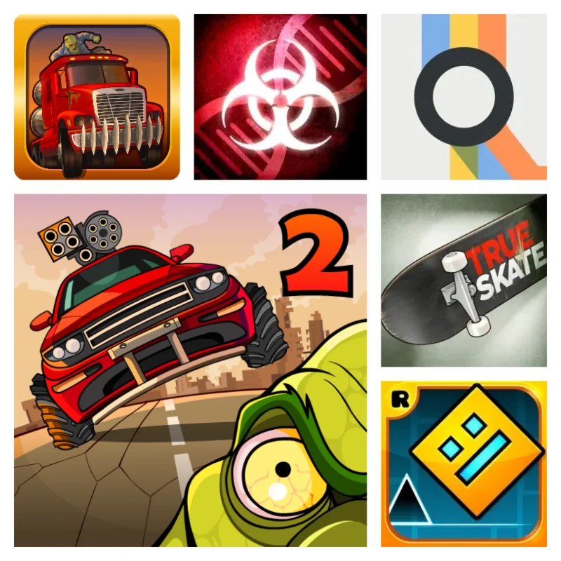 Mini Metro Geometry Dash Earn to Die 1/2 True Skate
