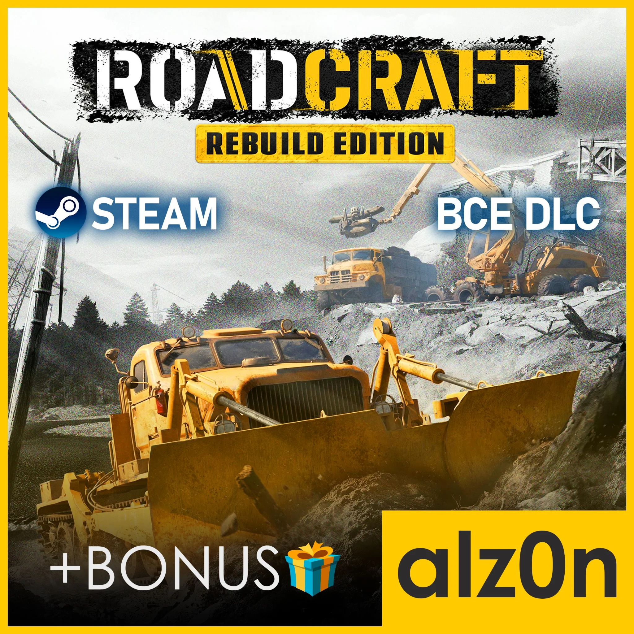 RoadCraft - Rebuild Edition ВСЕ DLCSTEAMГАРАНТИЯ