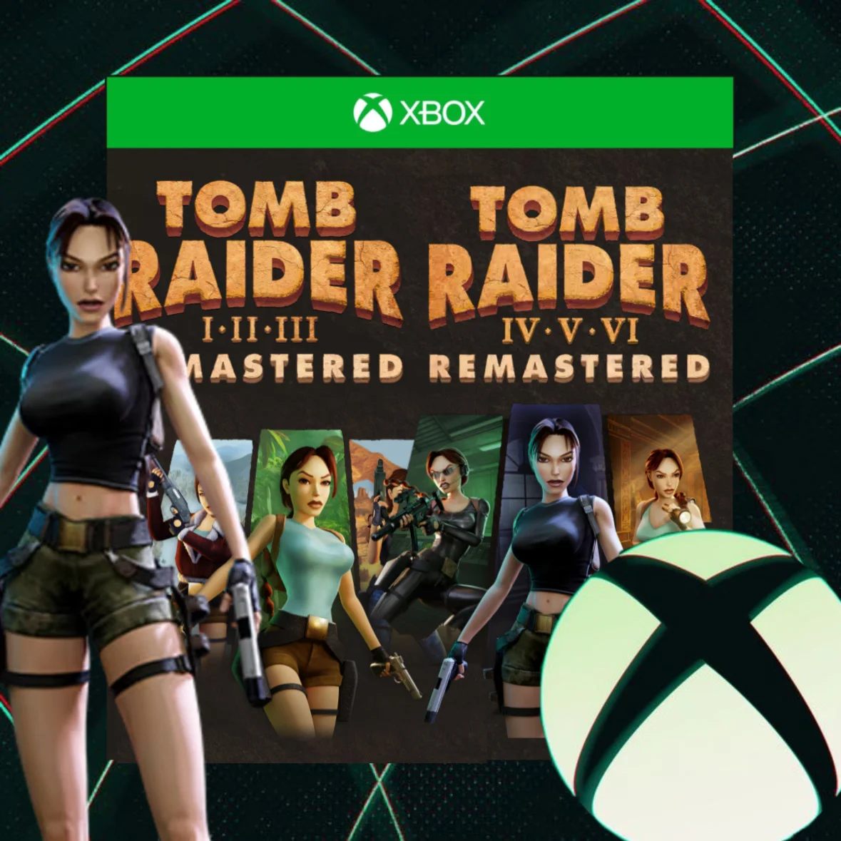 Tomb Raider I-III + IV-VI Remastered XBOX ПОКУПКА