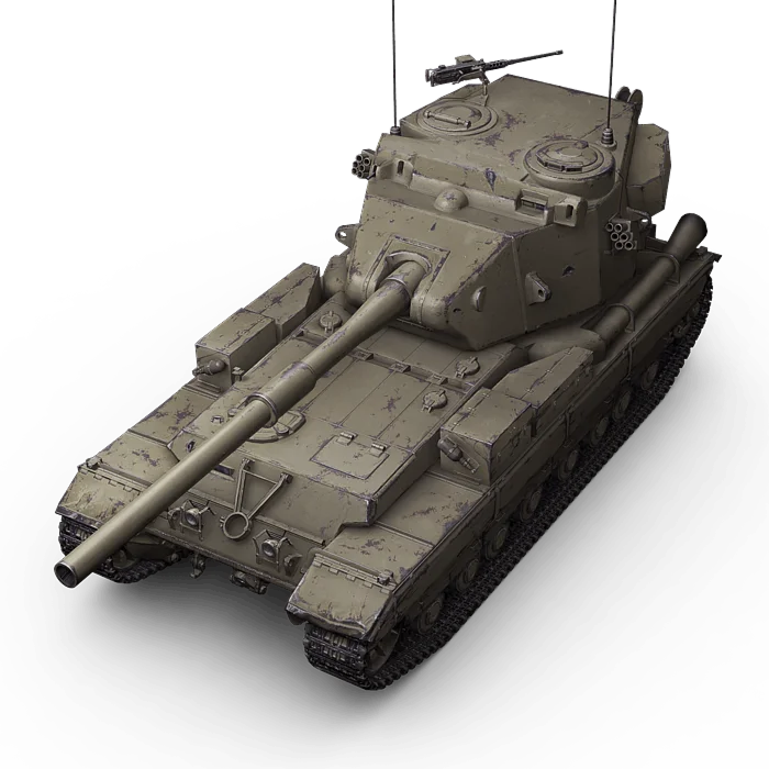 FV215B В АНГАРЕ - WORLD OF TANKS LESTARU