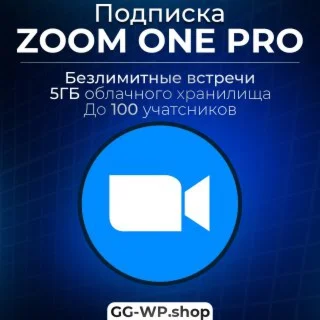 ZOOM One Профессиональный Подписка на Месяц/Год