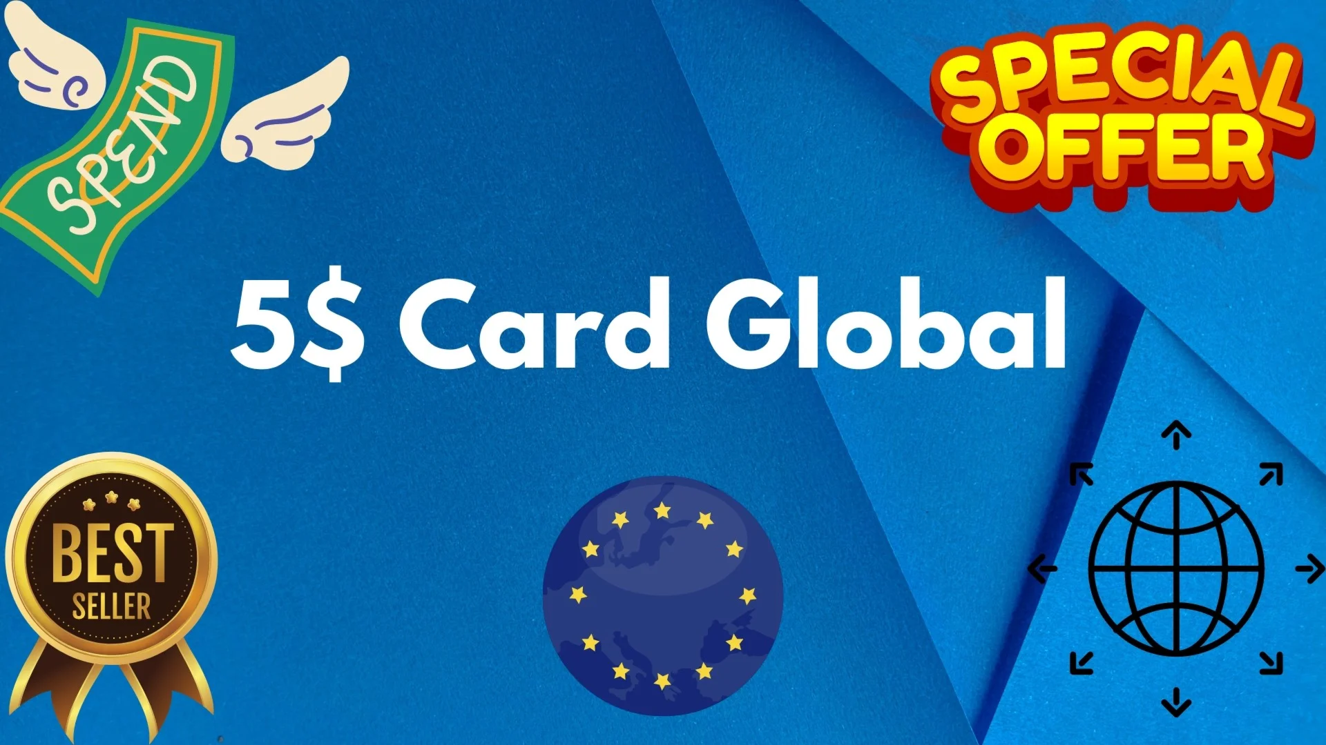5 Card GlobalAll Services/Subscriptions/Others