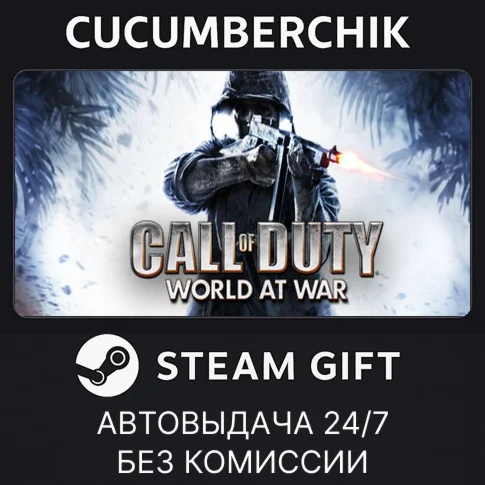 Call of Duty: World at WarSTEAM GIFT AUTORU/УКР/СНГ