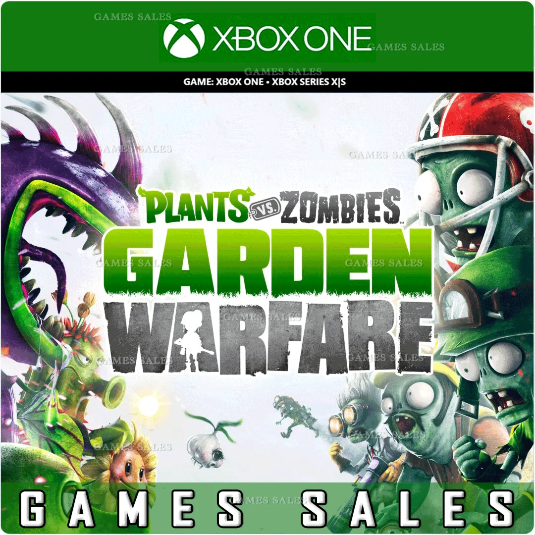 PLANTS VS ZOMBIES GARDEN WARFAREXBOX ONEXSКЛЮЧ