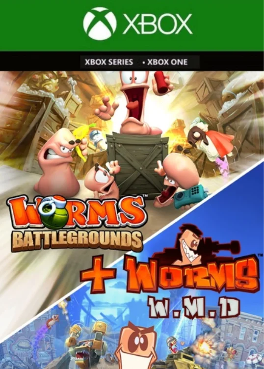 WORMS BATTLEGROUNDS + WORMS WMD XBOX КЛЮЧ