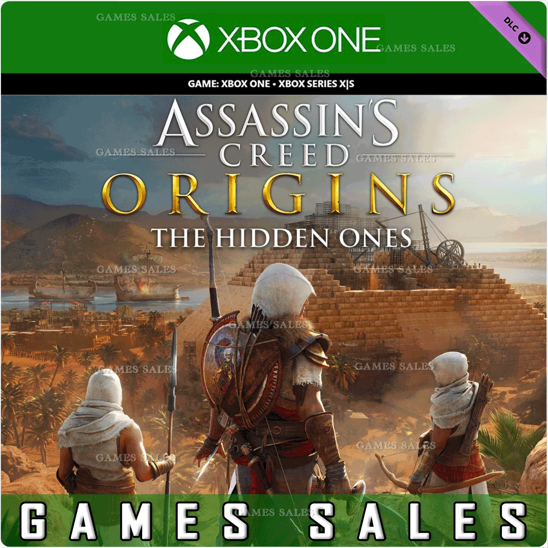 ASSASSINS CREED ORIGINS THE HIDDEN ONESXBOXКЛЮЧ