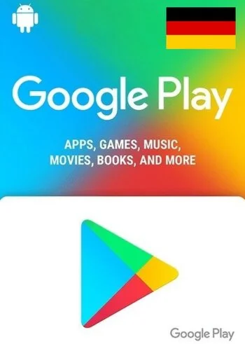 GOOGLE PLAY GIFT CARD 5 EURO - ГЕРМАНИЯ DE