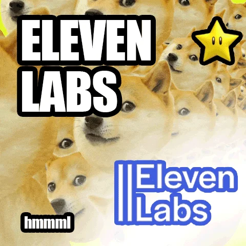 ElevenLabs ПОДПИСКА НА ВАШ АККАУНТ БЫСТРО 1/12