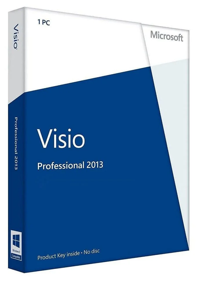 Ключ Visio 2013 Professional ОПЛАТА КАРТОЙ СБП