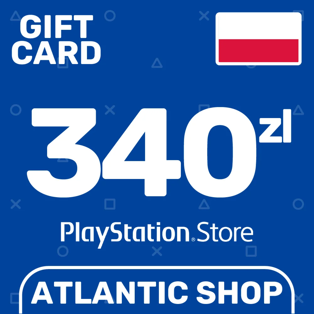 Карта Пополнения PSN 340 Злотых PLN Польша