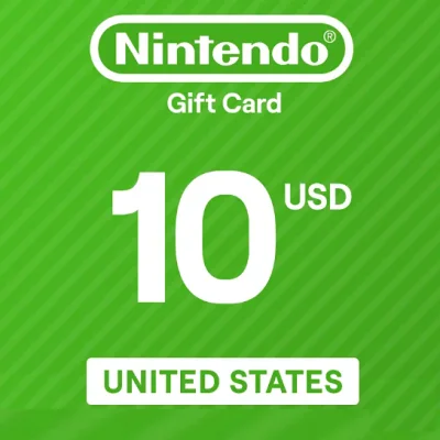 NINTENDO ESHOP CARD 10 USD USA