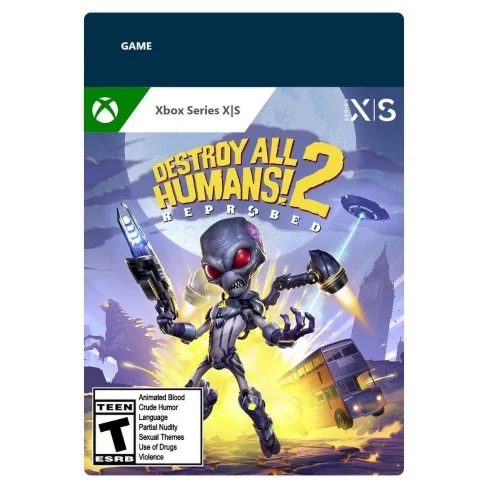 DESTROY ALL HUMANS 2 - REPROBED XBOX XSКЛЮЧ