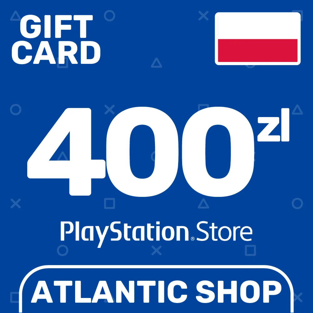 Карта Пополнения PSN 400 Злотых PLN Польша
