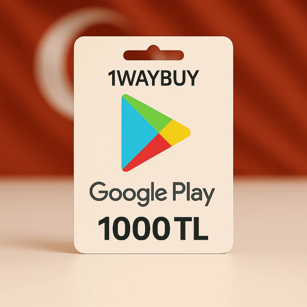 ТУРЦИЯГУГЛ ПЛЕЙ 1000 TLПодарочная карта код оплаты