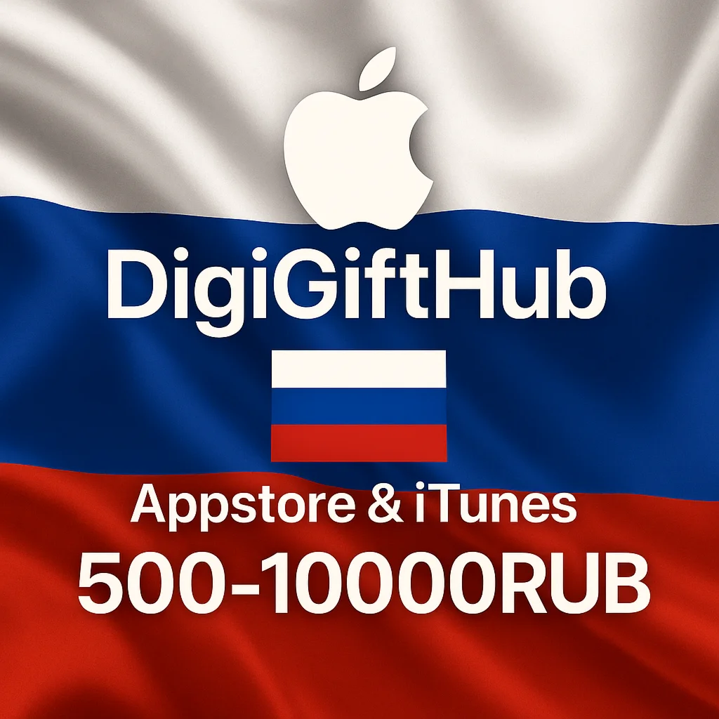 Карта App Store &amp iTunes 500-10000 рублей Россия АВТО