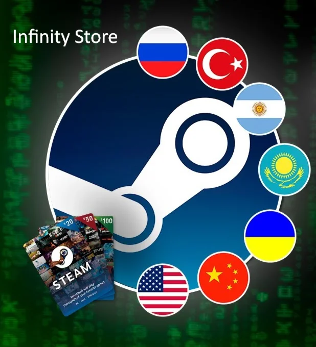 НОВЫЙ АККАУНТ STEAM КАЗАХСТАН/ТУРЦИЯ/РОССИЯ/UA/США/