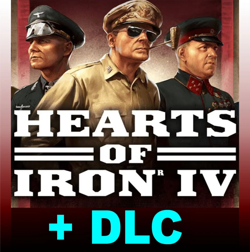 HEARTS OF IRON IV + DLC STEAM АККАУНТ + ИГРЫ