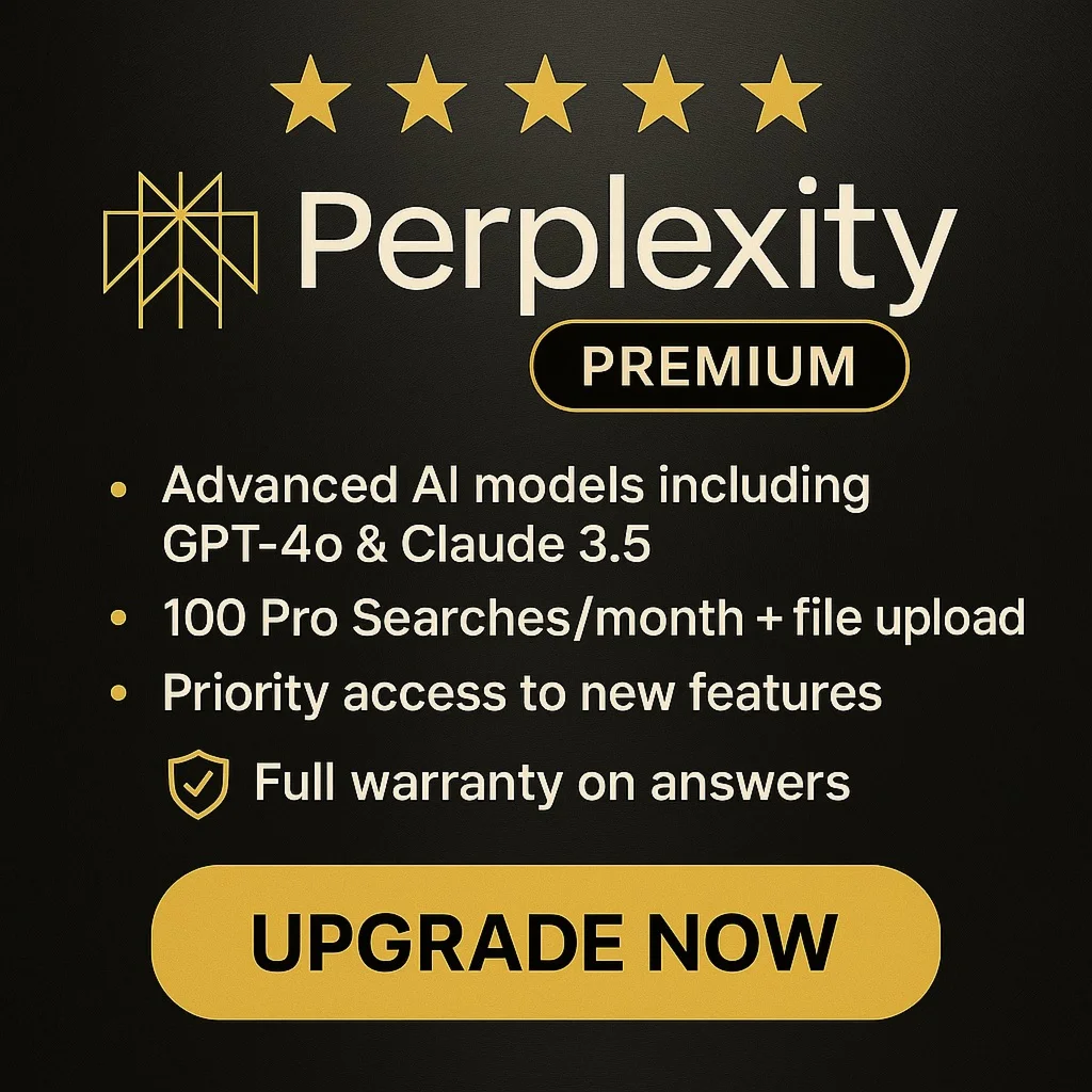 Perplexity AI 1 год АВТО СРАЗУ