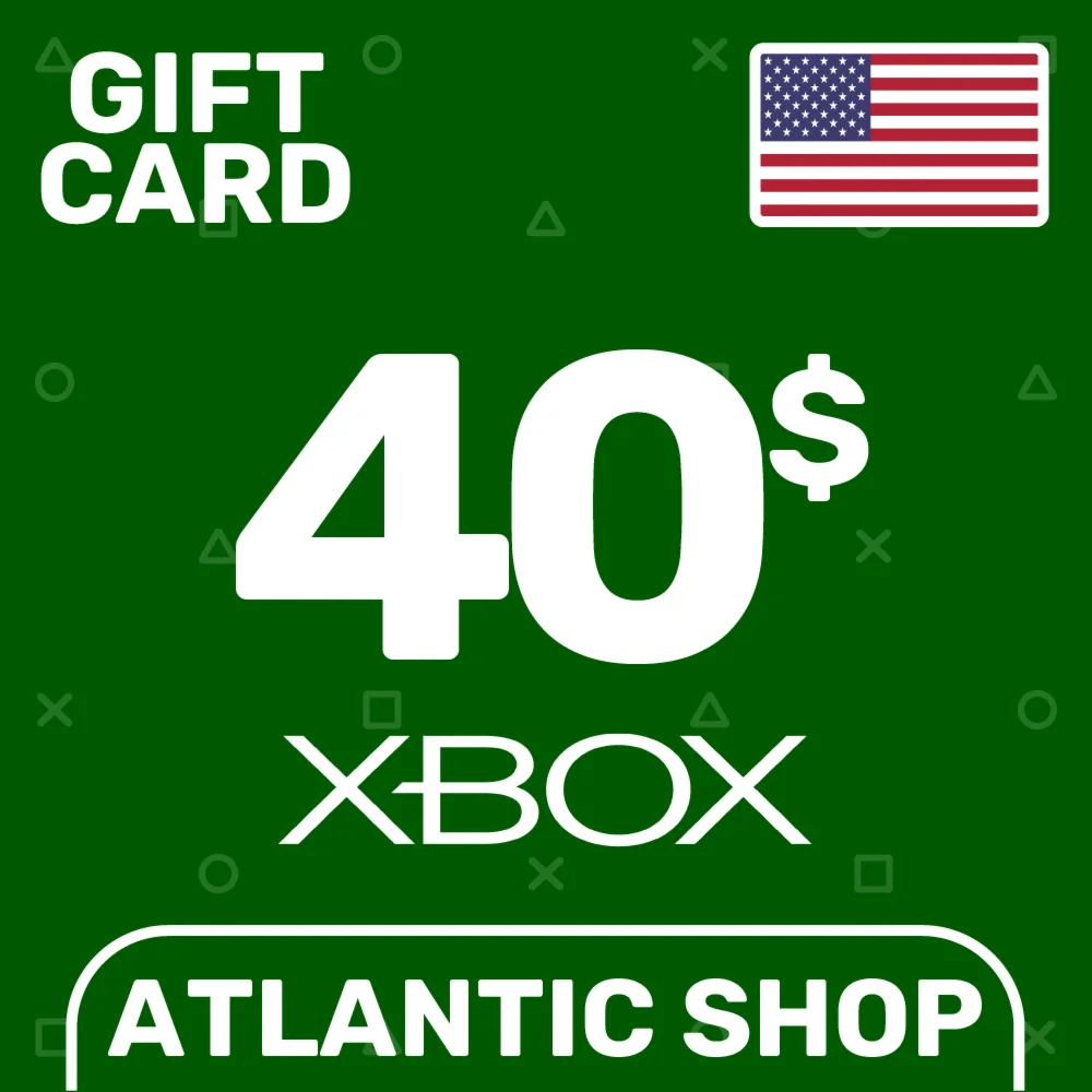 Карта Пополнения Xbox 40 USD США