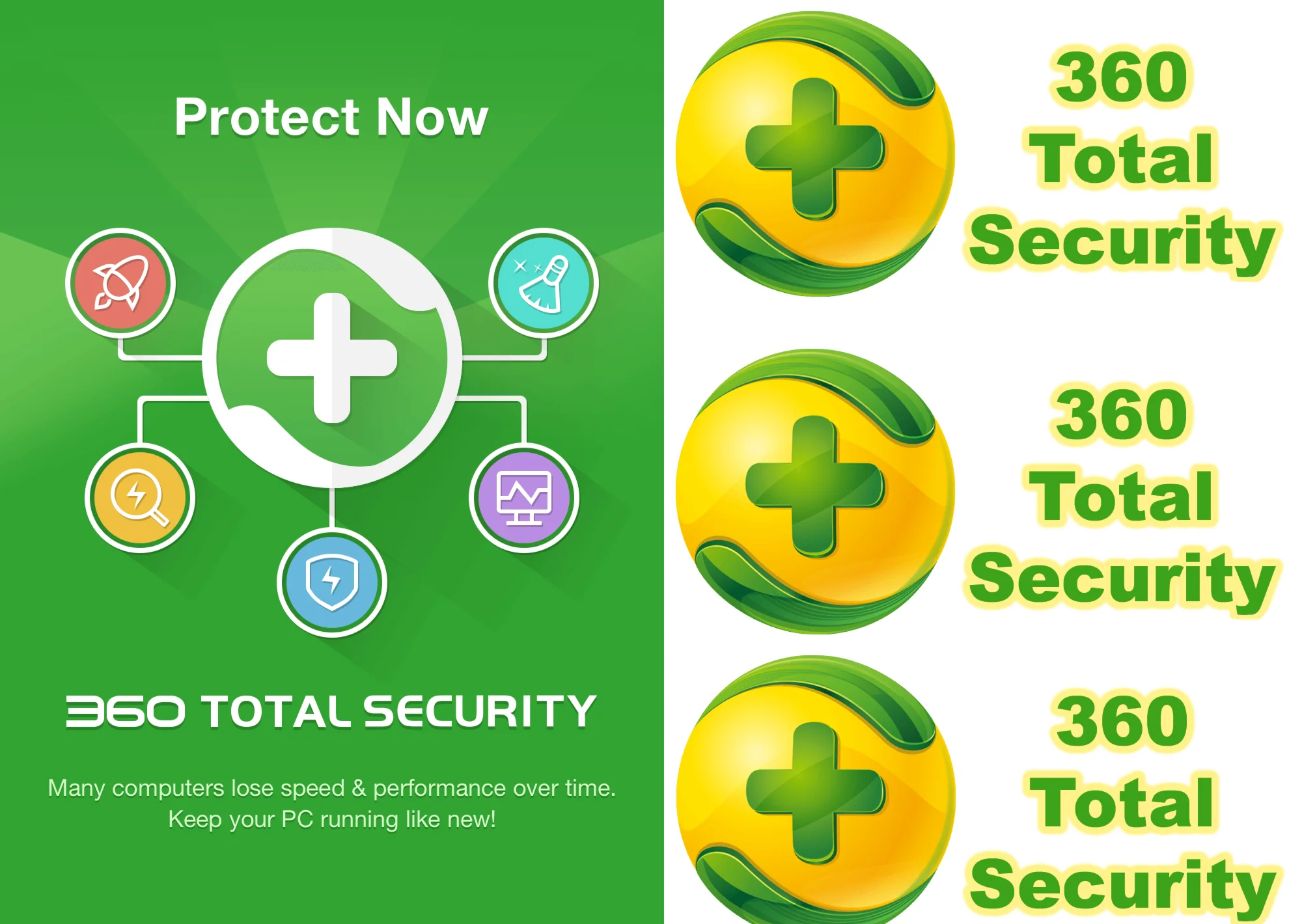360 Total Security Premium 3 года / 3 ПК Global