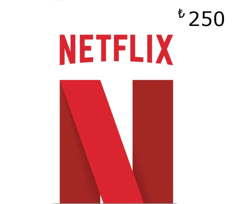 Netflix Gift Card 250 TRY Official Ключ Турция
