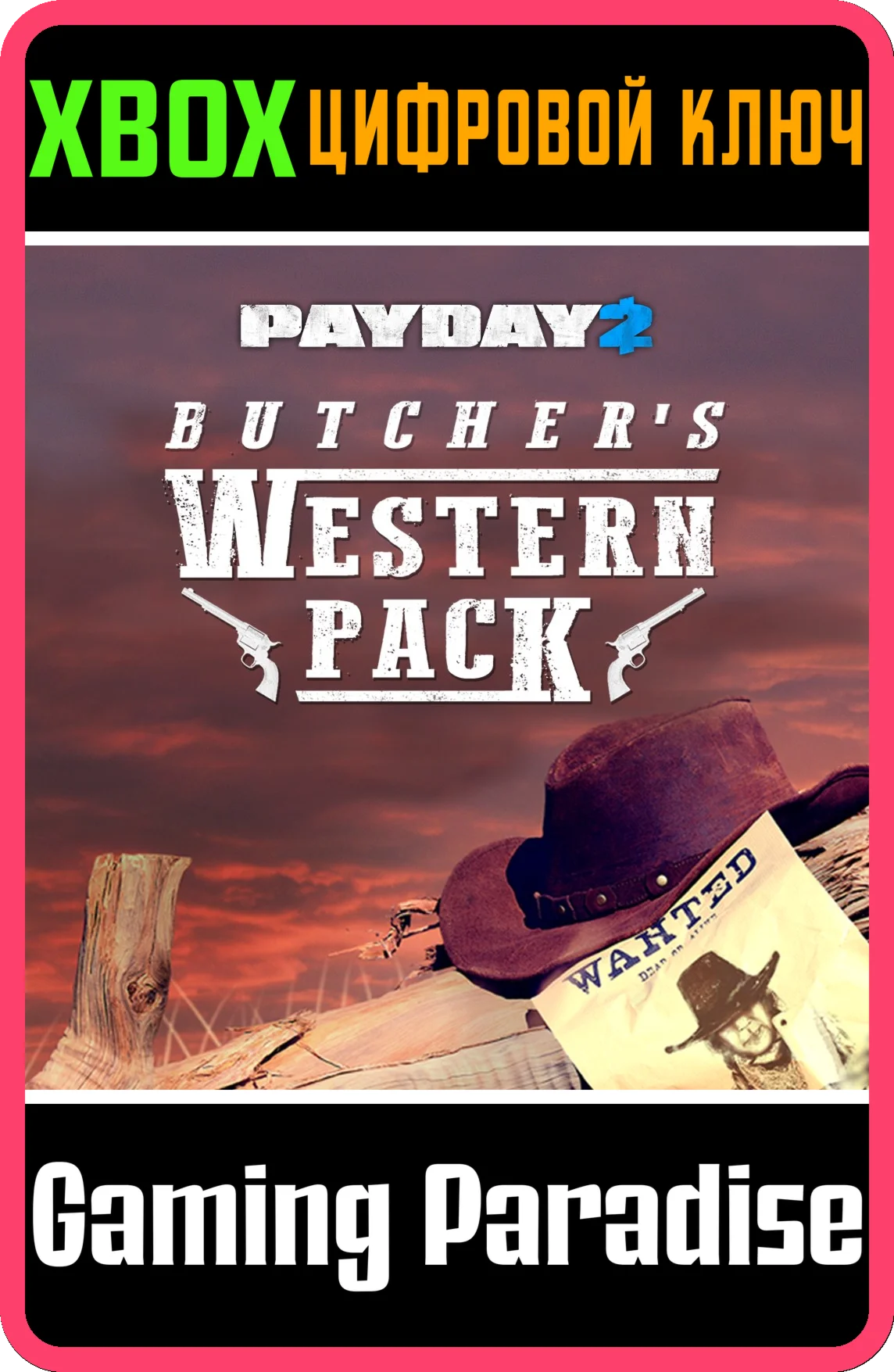 PAYDAY 2: CRIMEWAVE EDITION The Butchers Western XBOX