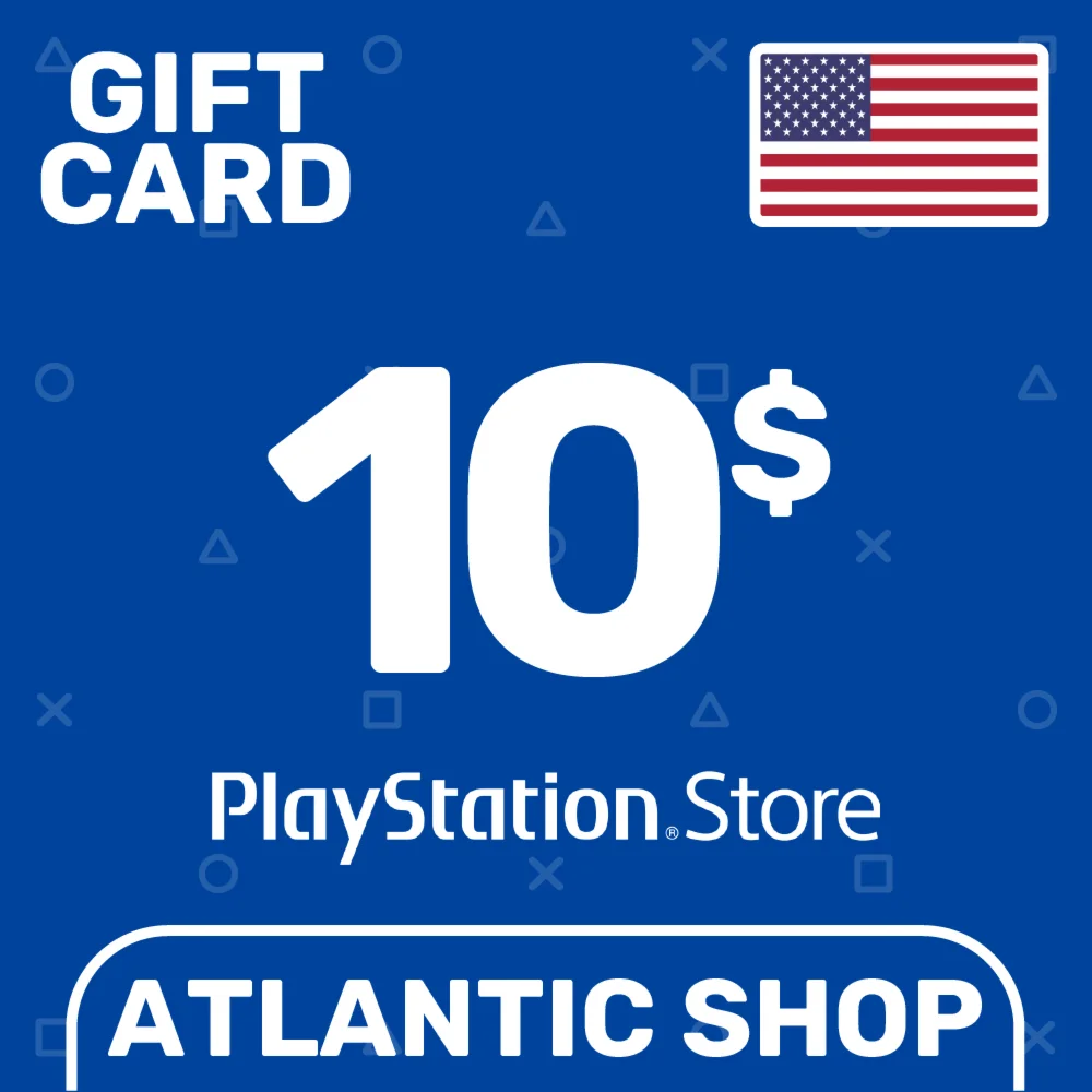Карта Пополнения PSN 10 USD США