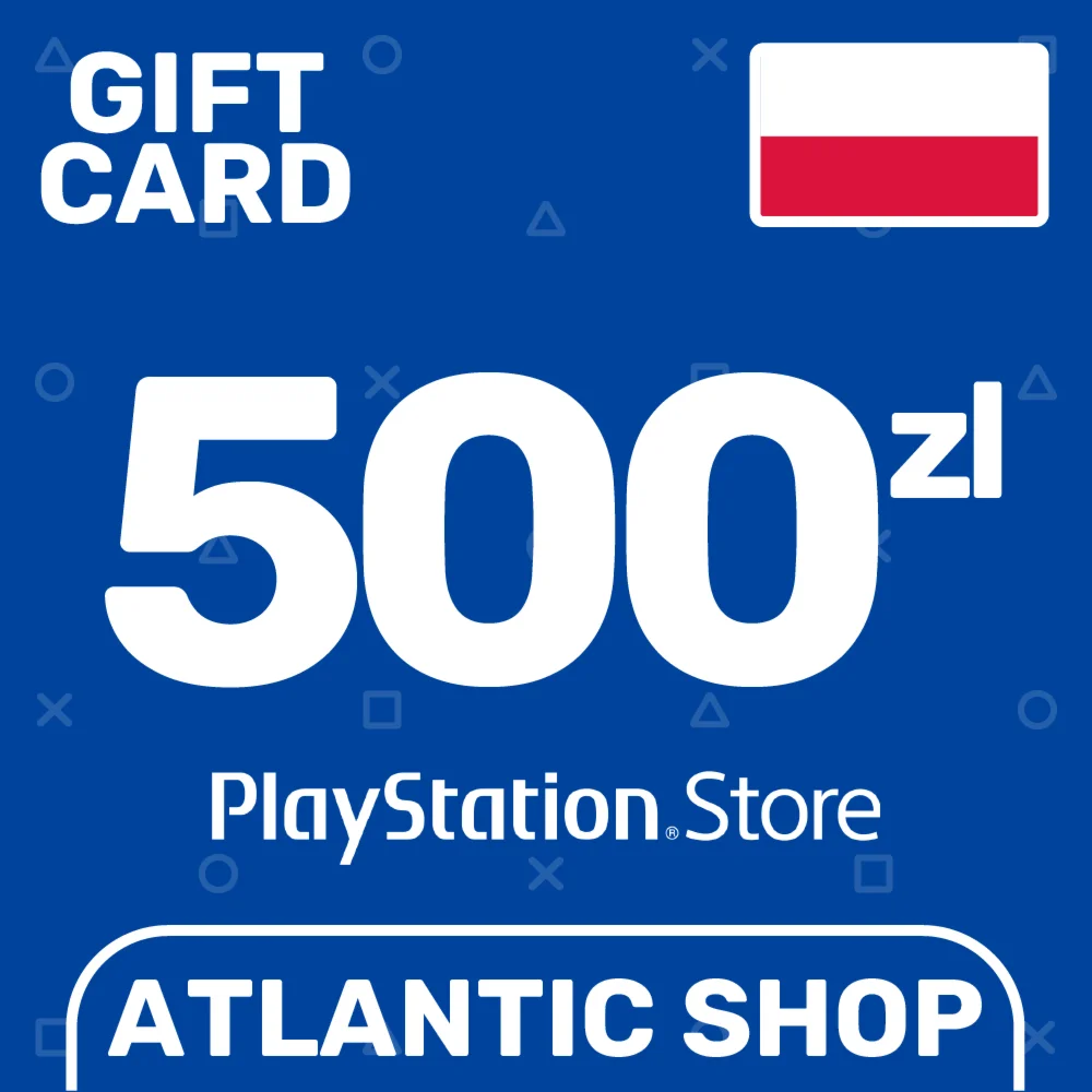Карта Пополнения PSN 500 Злотых PLN Польша