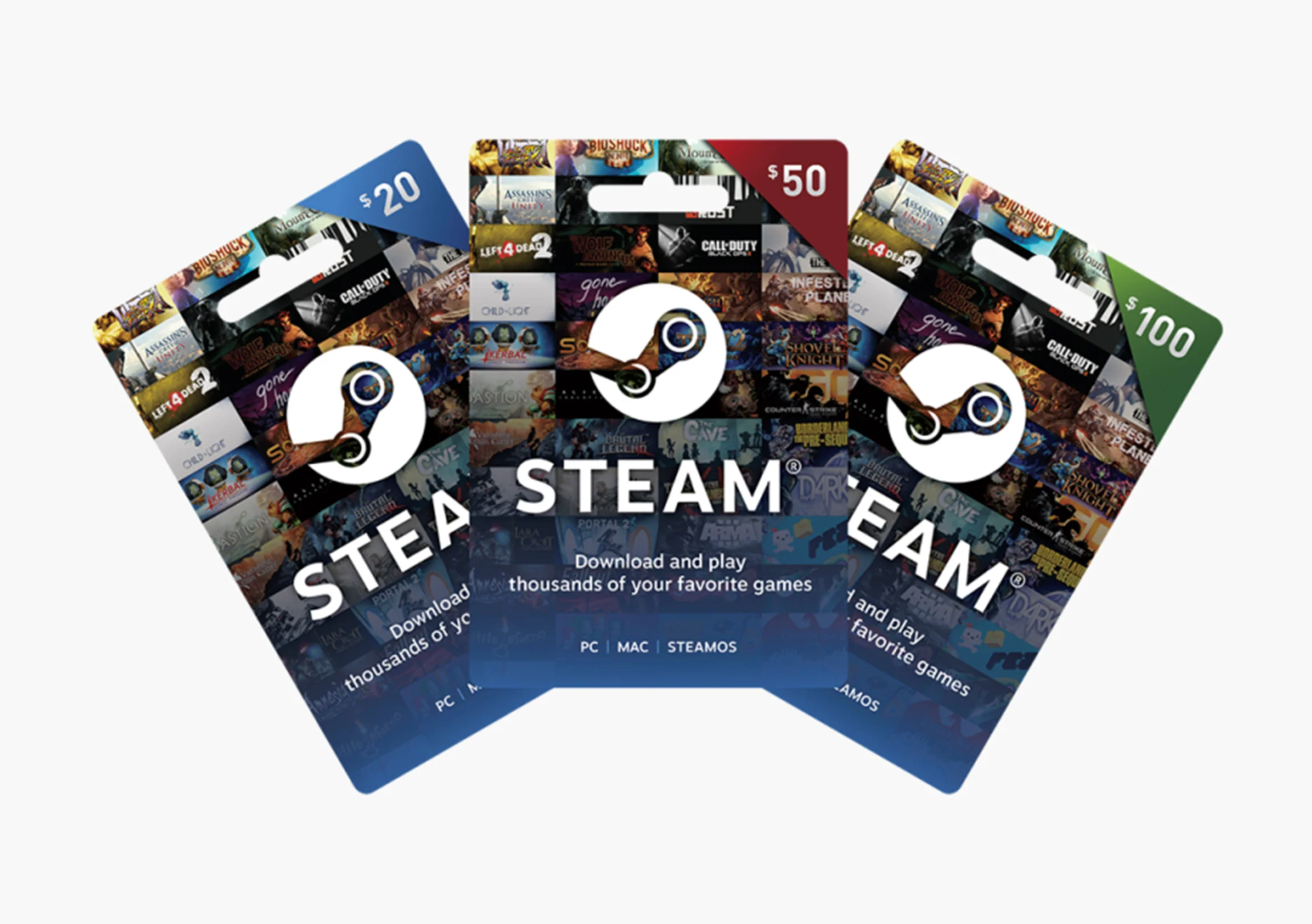 STEAM 5-300 USD СШАКАРТЫ ПОПОЛНЕНИЯБЫСТРО
