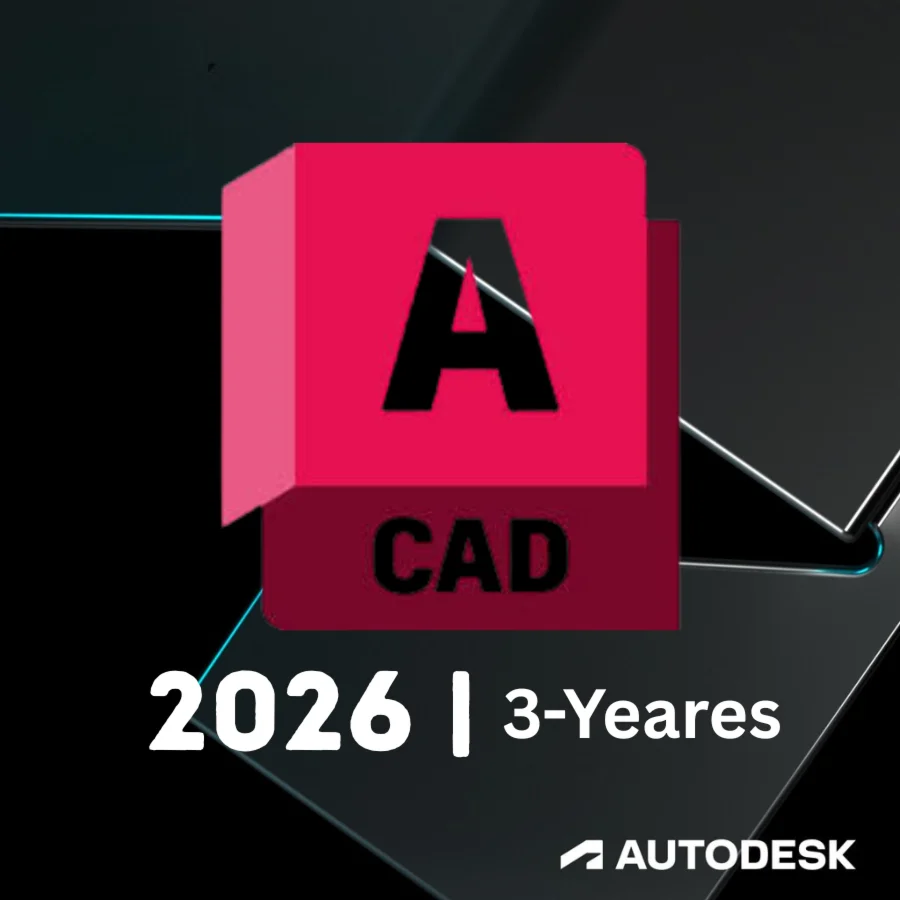 3 годадля Windows Autodesk AutoCAD 2026