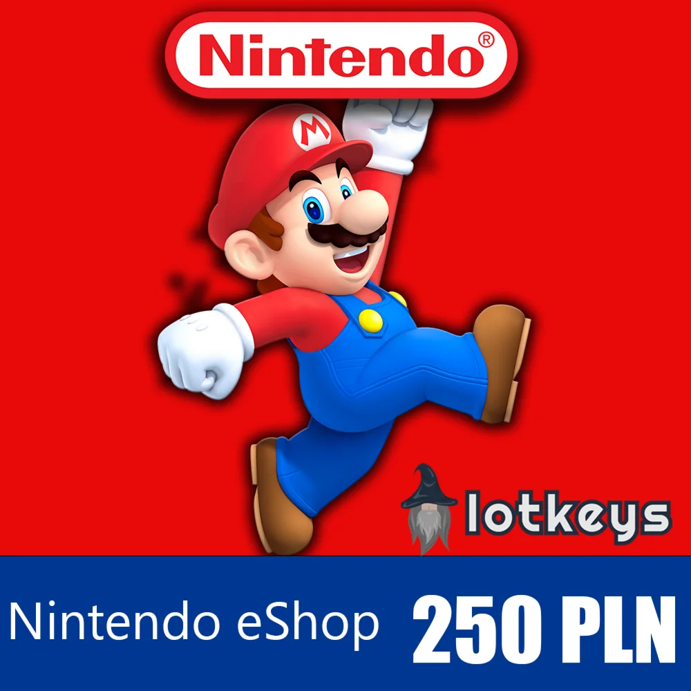 Подарочная карта Nintendo eShop 250 злотых