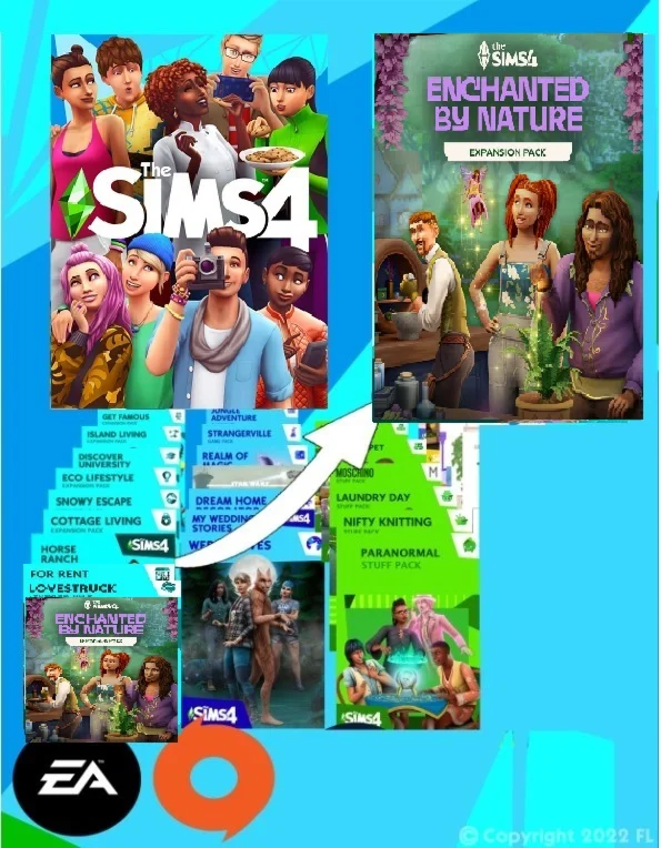The Sims 4 Полная коллекция EA app ПК/Мак