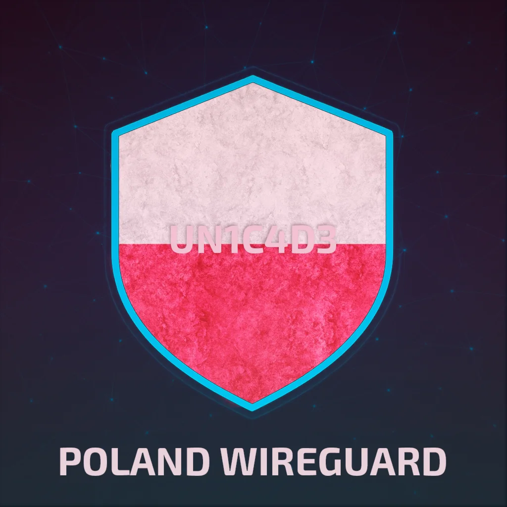 ПОЛЬША WIREGUARD VPN БЕЗ ЛИМИТОВ ОТ 1 МЕСЯЦА