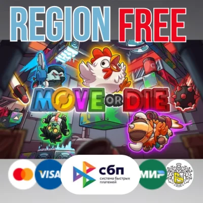 Move or Die - STEAM Gift ВСЕ СТРАНЫ REGION FREE