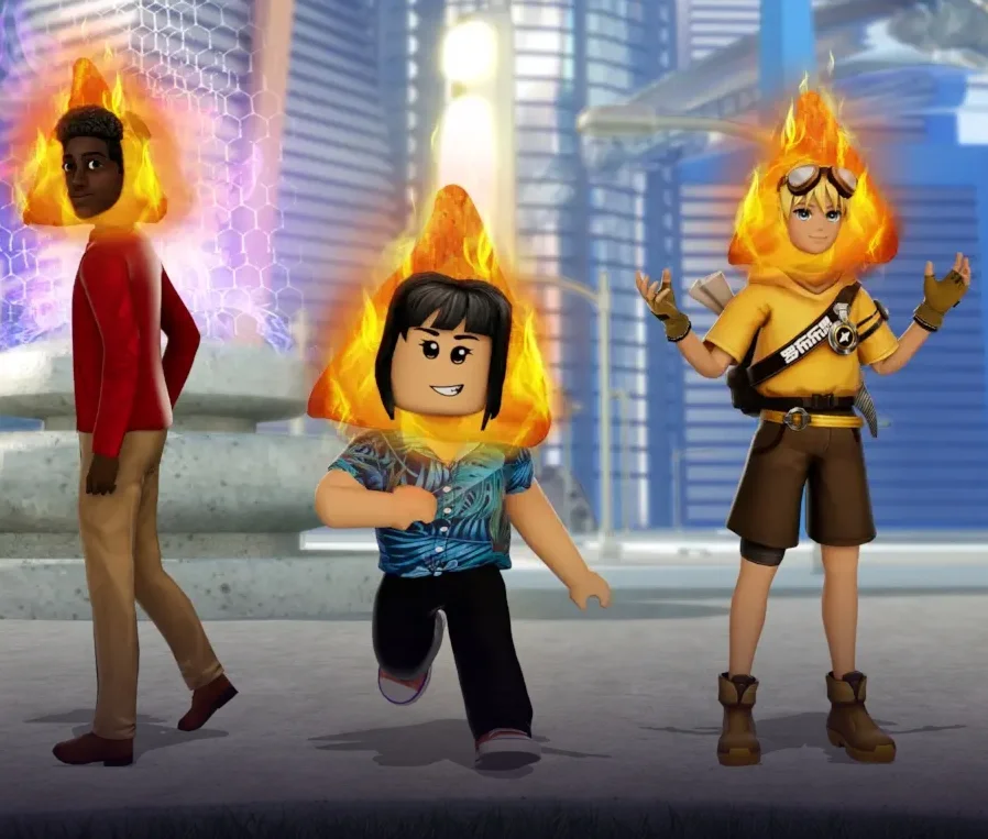 КОД Flaming Hot Chip Head ROBLOX