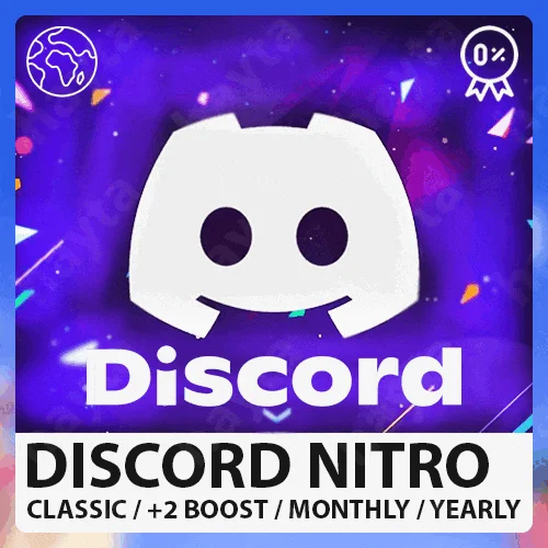 DISCORD NITRO / 1-12 МЕСЯЦ / ПО ВСЕМУ МИРУ