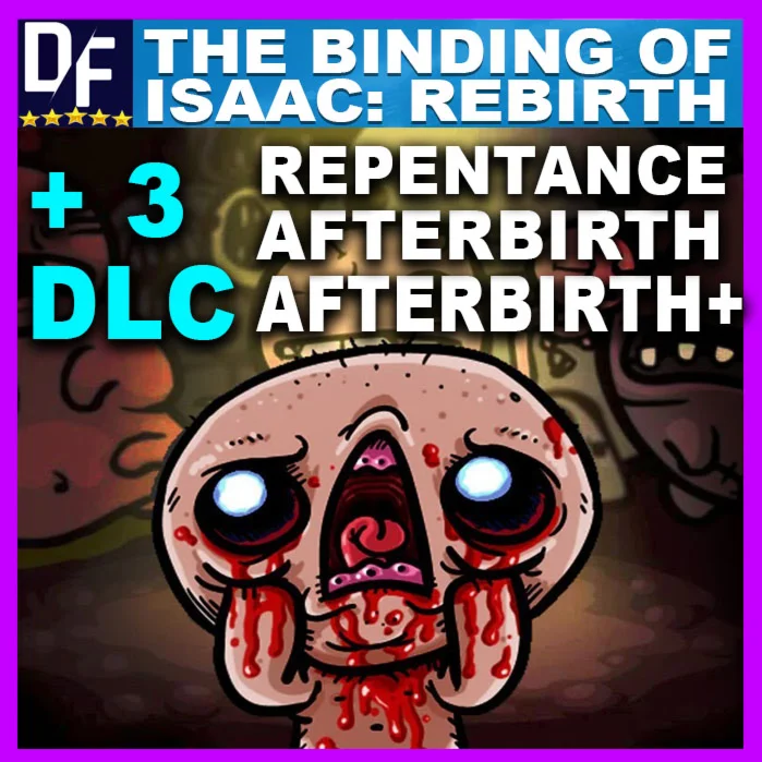 THE BINDING OF ISAAC: REBIRTH + ВСЕ DLC STEAM АККАУНТ