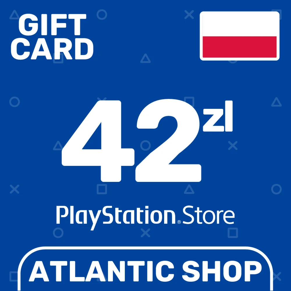 Карта Пополнения PSN 42 Злотых PLN Польша