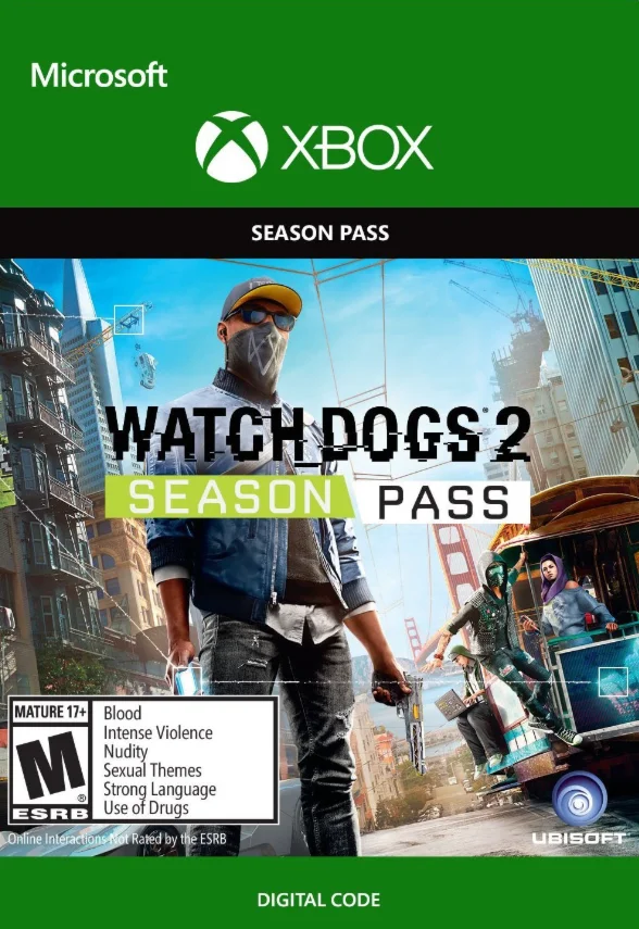 WATCH DOGS 2 - SEASON PASS DLCXBOX КЛЮЧ