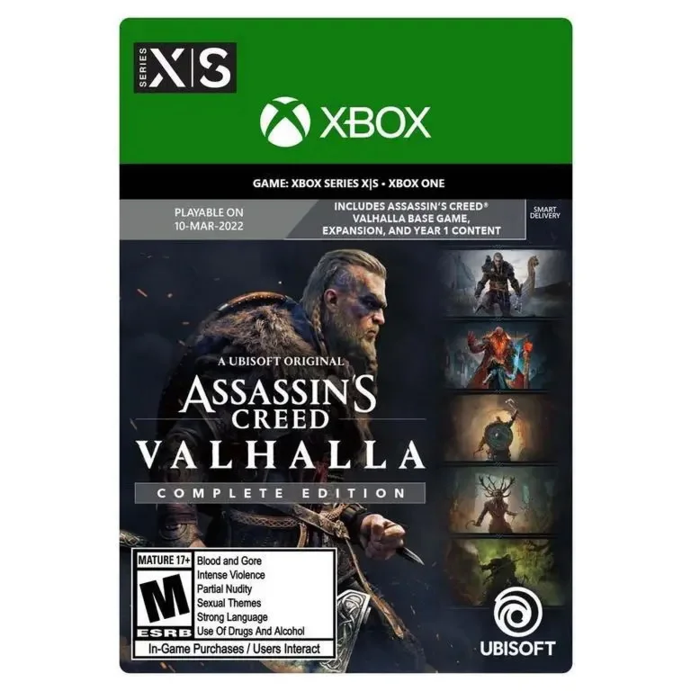 ASSASSINS CREED VALHALLA COMPLETE EDITION XBOXКЛЮЧ