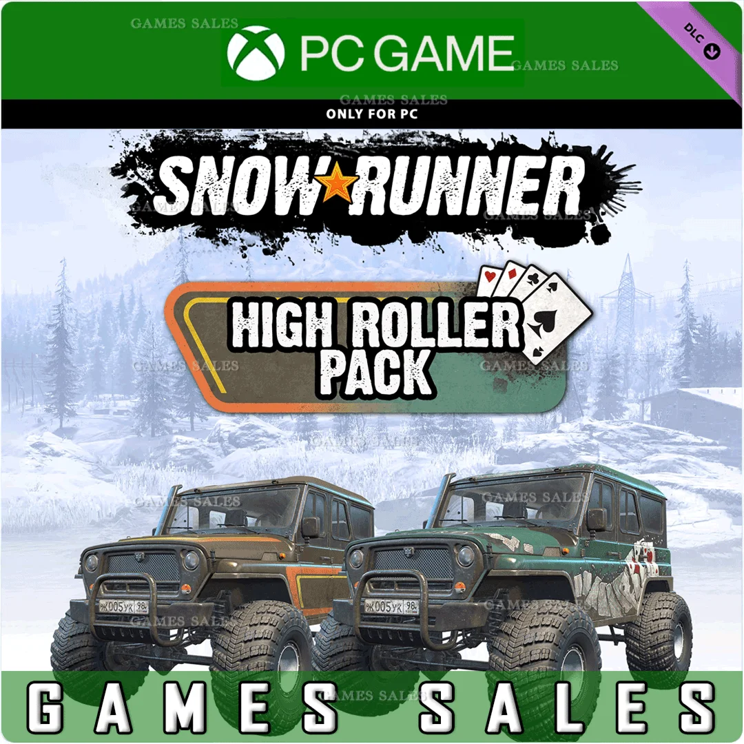 SNOWRUNNER - HIGH ROLLER PACKPC WINDOWS 10+КЛЮЧ