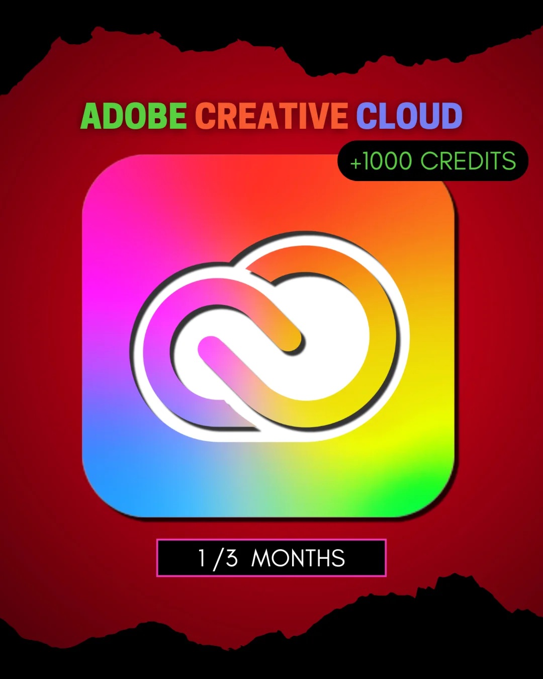 ADOBE CREATIVE CLOUD ВСЕ АППЫ 1 МЕСЯЦ