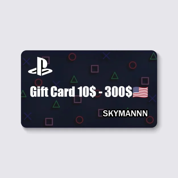 Playstation Network PSNGIFT CARD 1 - 300 США