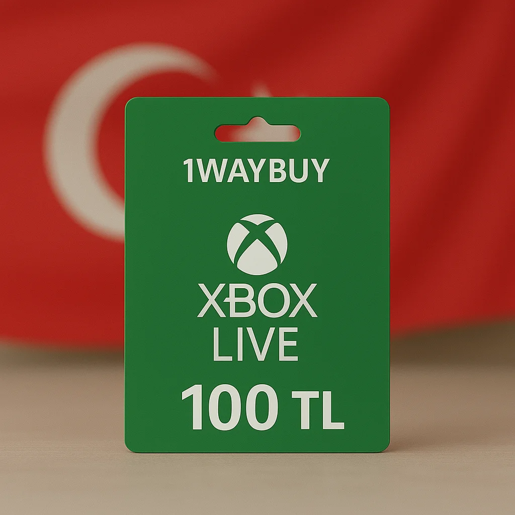 ТУРЦИЯXBOX 100 TLПодарочная карта оплаты код пополнен