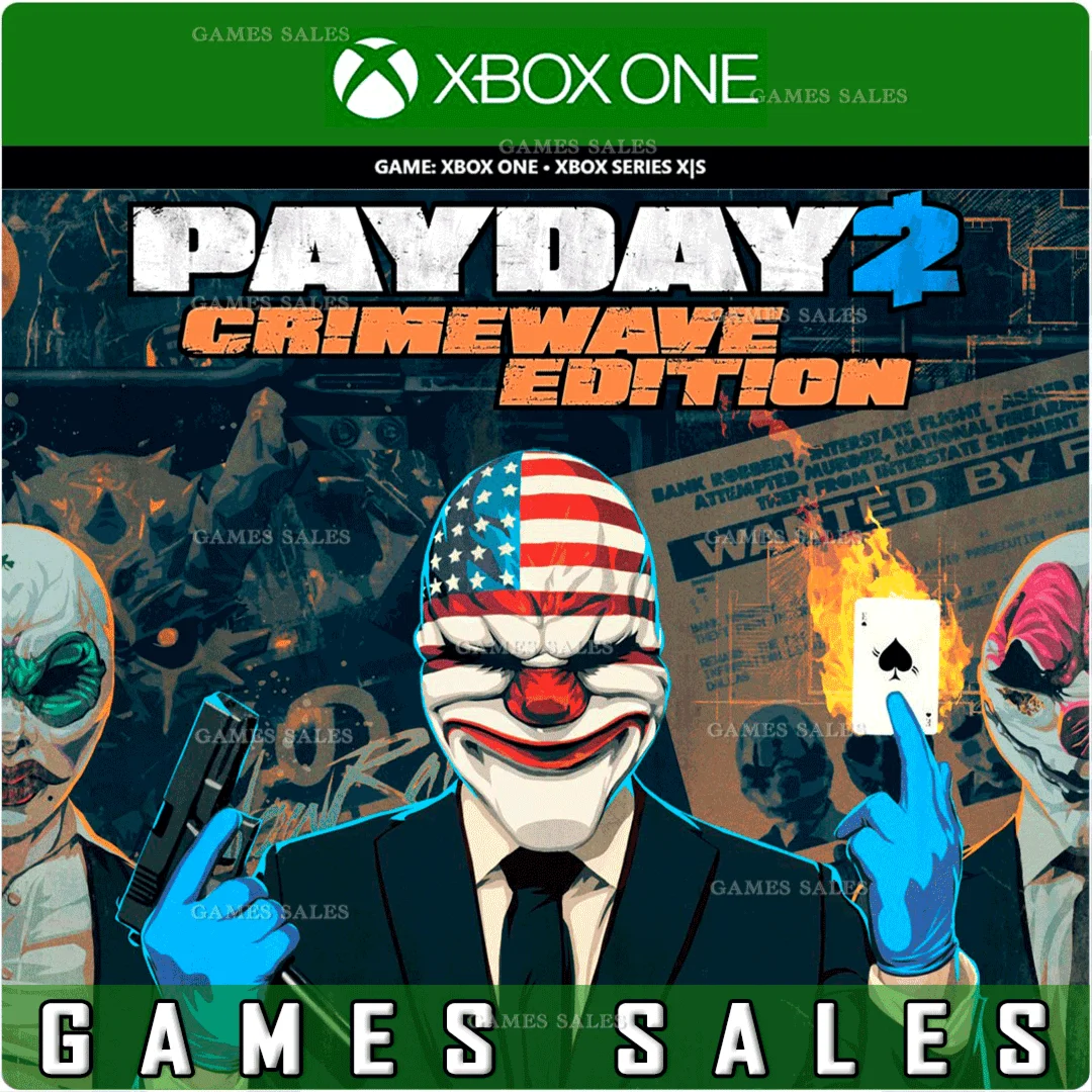 PAYDAY 2: CRIMEWAVE EDITIONXBOX ONEXSКЛЮЧ